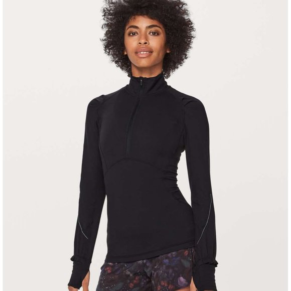 lululemon athletica Tops - Lululemon Extra Mile 1/2 Zip Jacket